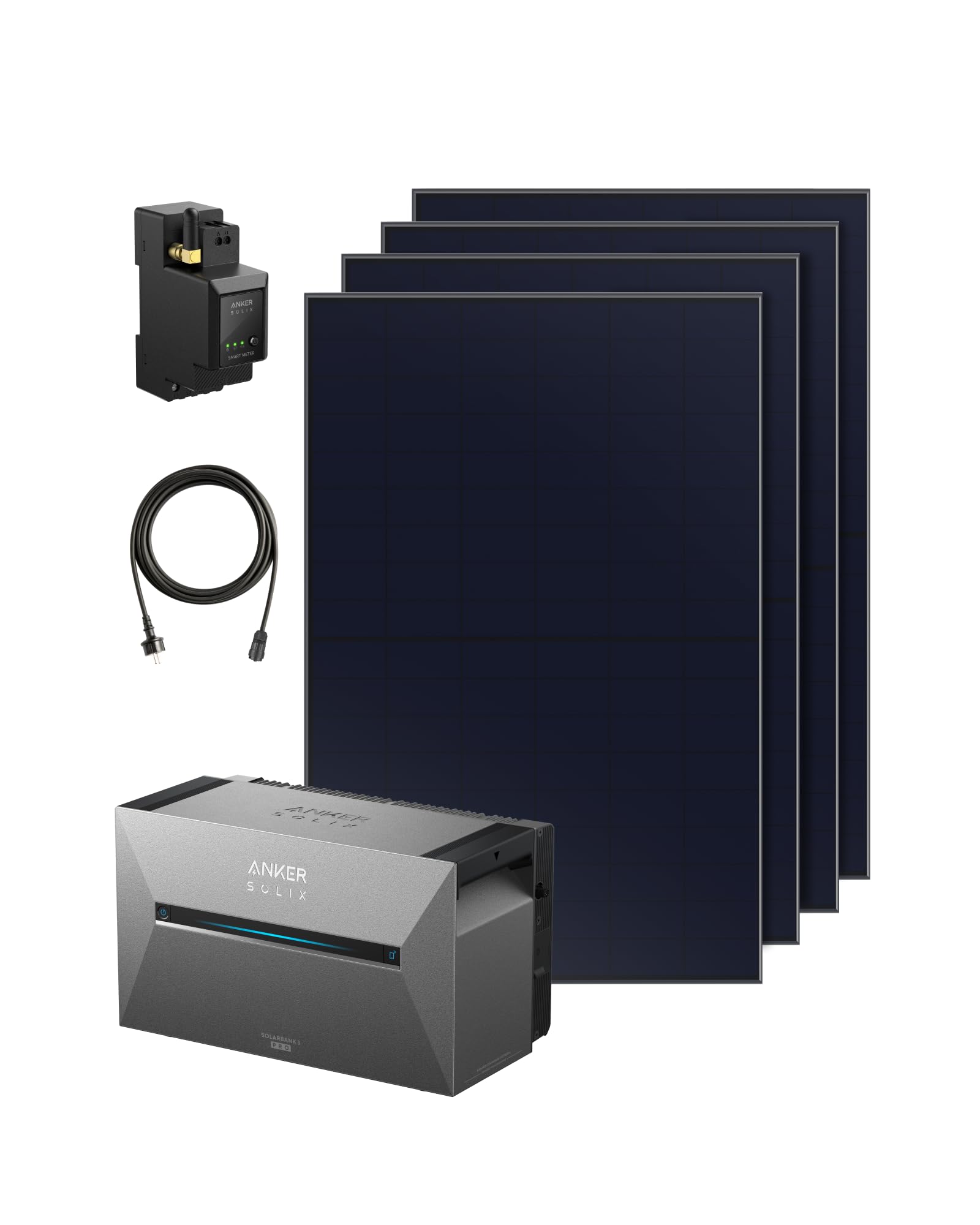 Anker SOLIX 3 Pro Balkonkraftwerk 2.68 kWh Speicher