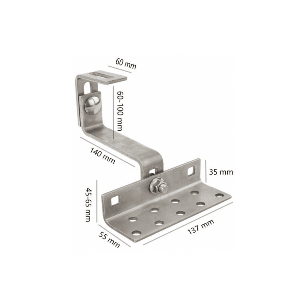 Standard-Dachhaken 3-fach-verstellbar