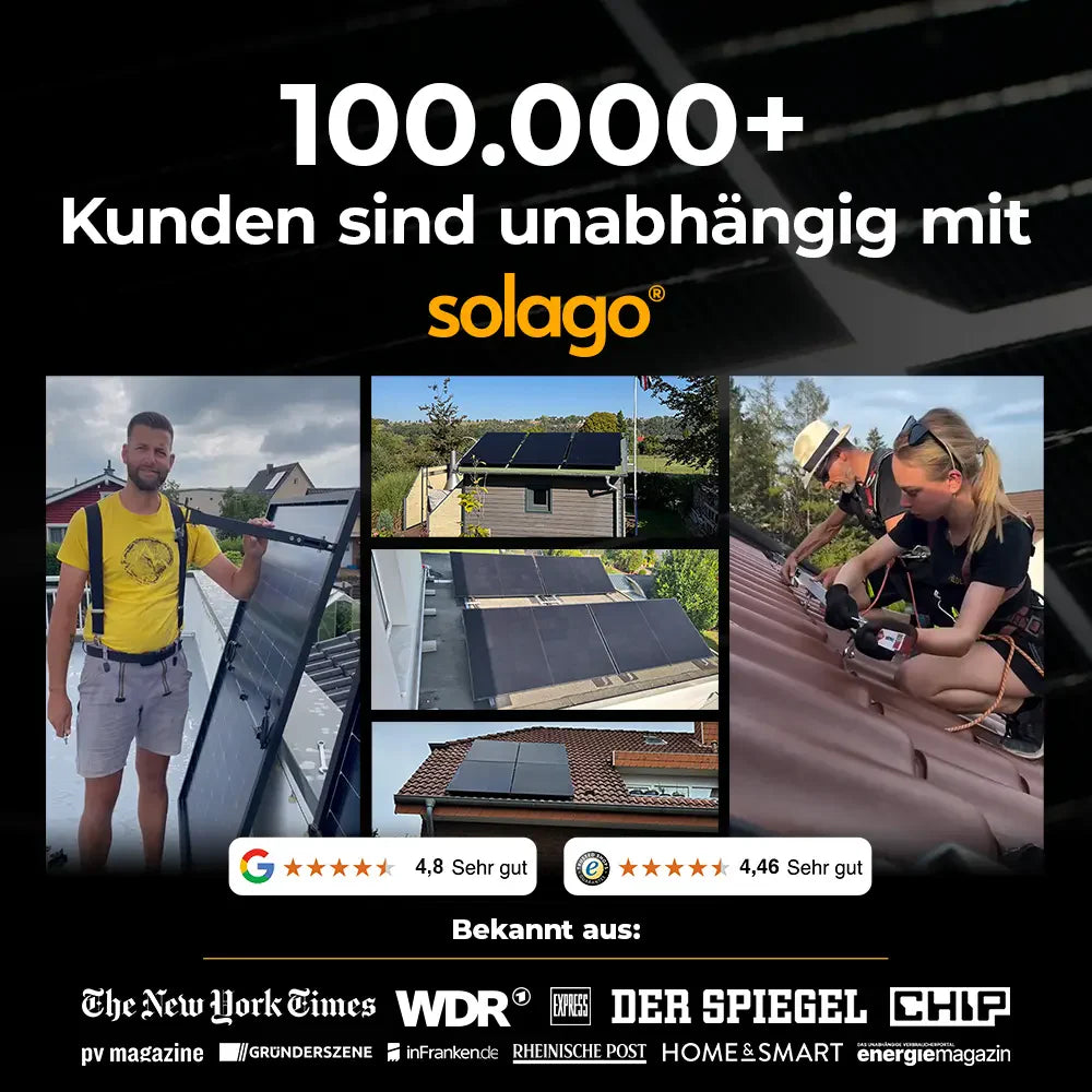 Balkonkraftwerk 1500W mit Speicher Anker SOLIX 3 Pro – Komplettset Gitterbalkon