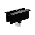 Mittelklemme Klick System schwarz, eloxiert - 30 mm