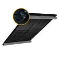 Balkonkraftwerk Halterung für das Schieferdach - Set für ein Solarmodul